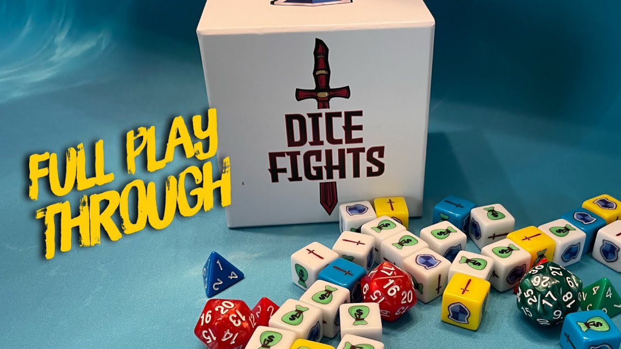 Dice Fights: Play Through and How to Play