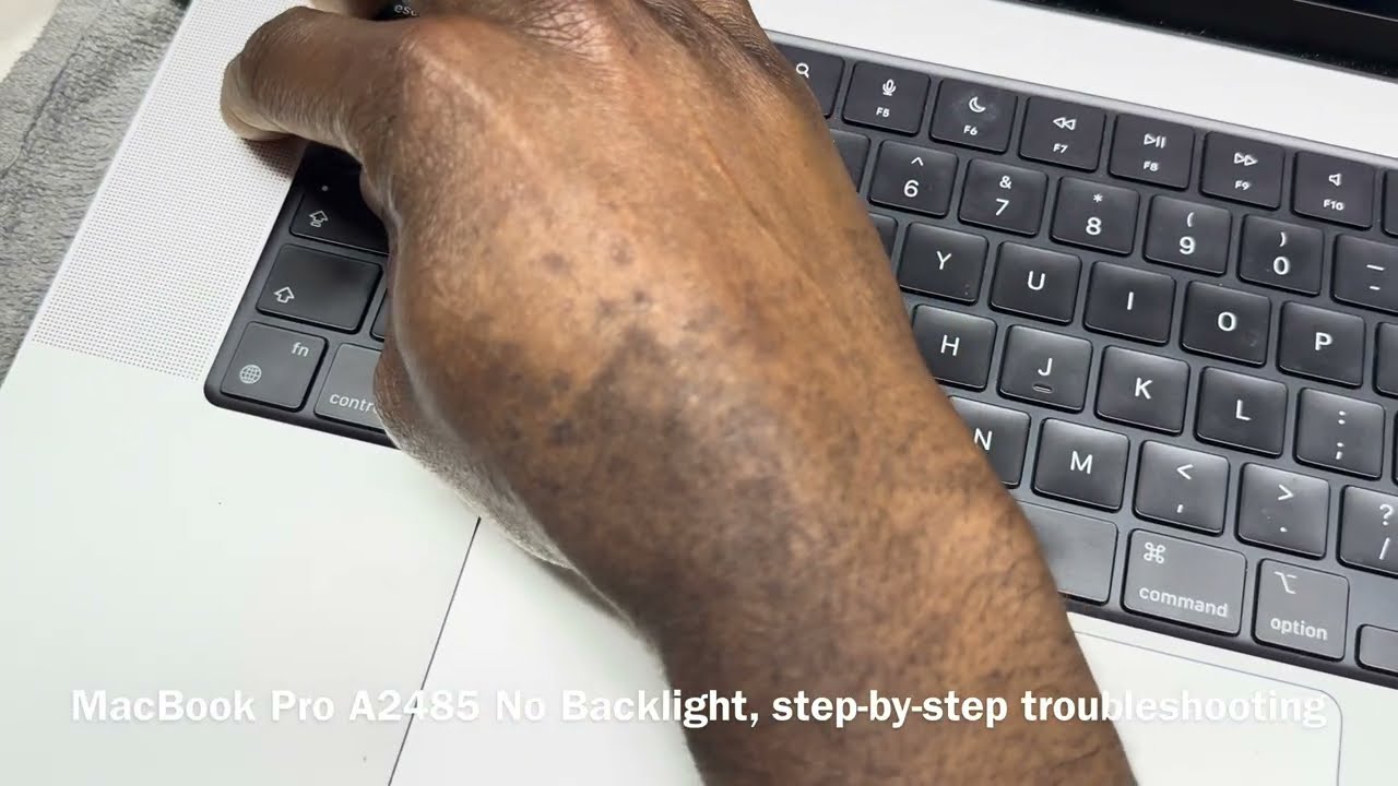 MacBook Pro M1 16 inches No Backligt Troubleshooting
