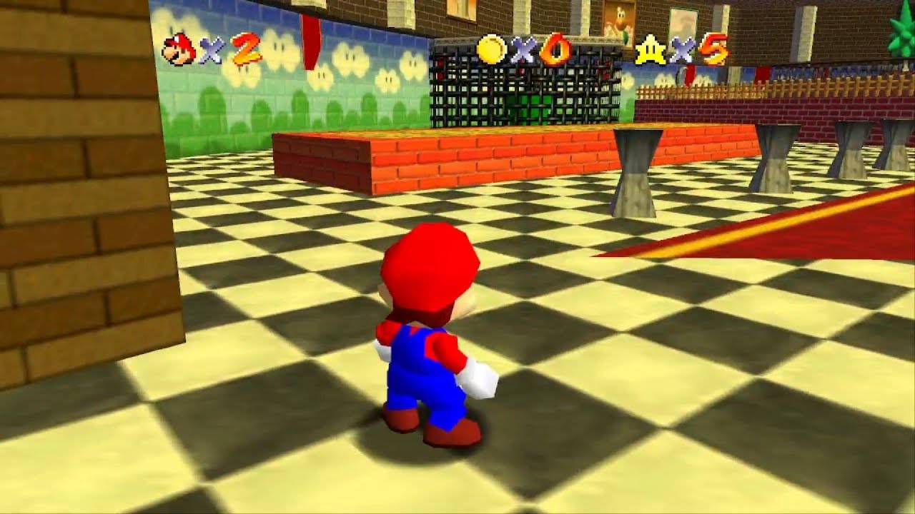 Super Mario 64 Liminal Dream (hack made by @Megamanxzero300 )