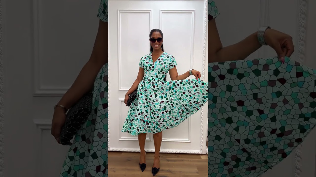 Introducing GINA AFRICAN PRINT MIDI DRESS | NEW and now TRENDING IN STORE!