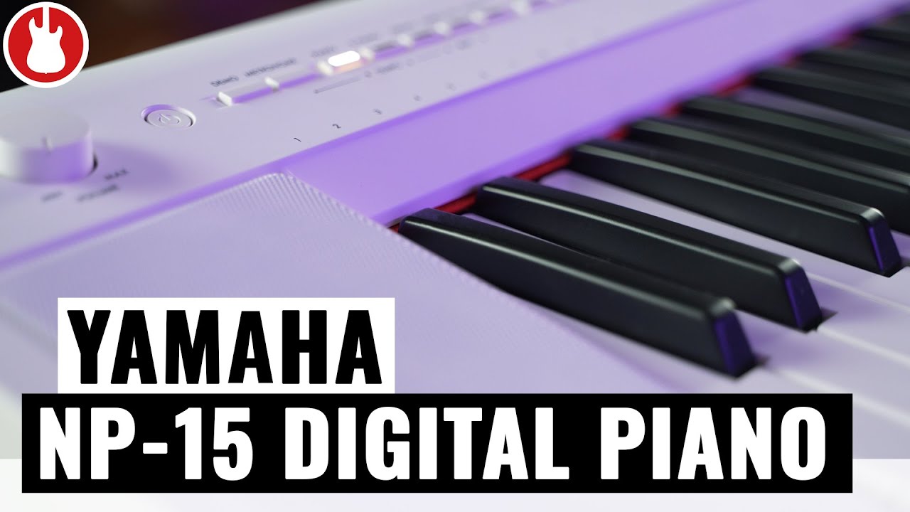 Yamaha NP-15 - Digital Piano im schlanken Keyboard-Format