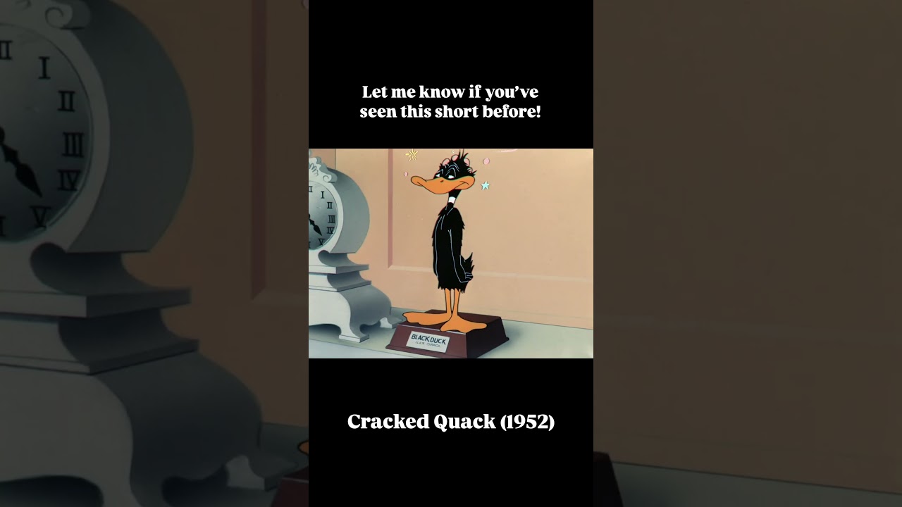 #daffyduck in the last #frizfreleng directed #porkypig short from the Golden Age of #looneytunes