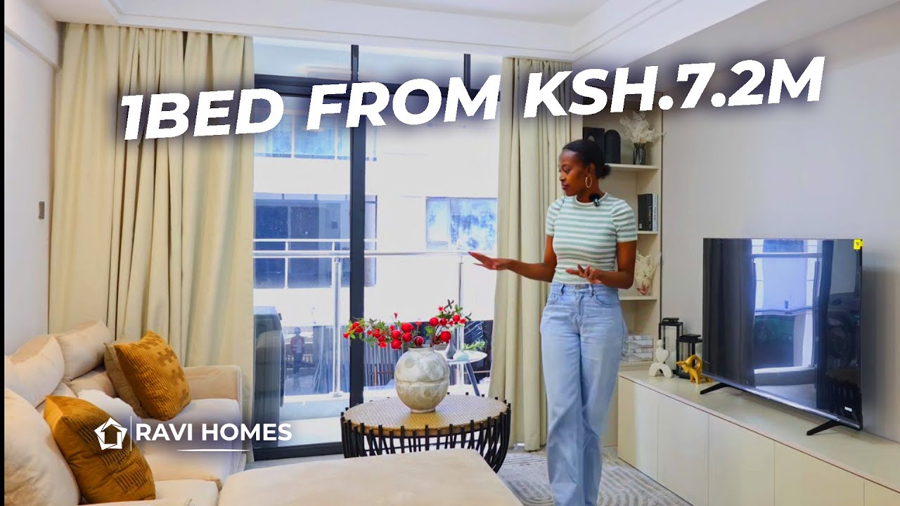 1 Bedroom plus study Apartment Tour in Kilimani | From KES 7.2M | Only 10 Unit Left