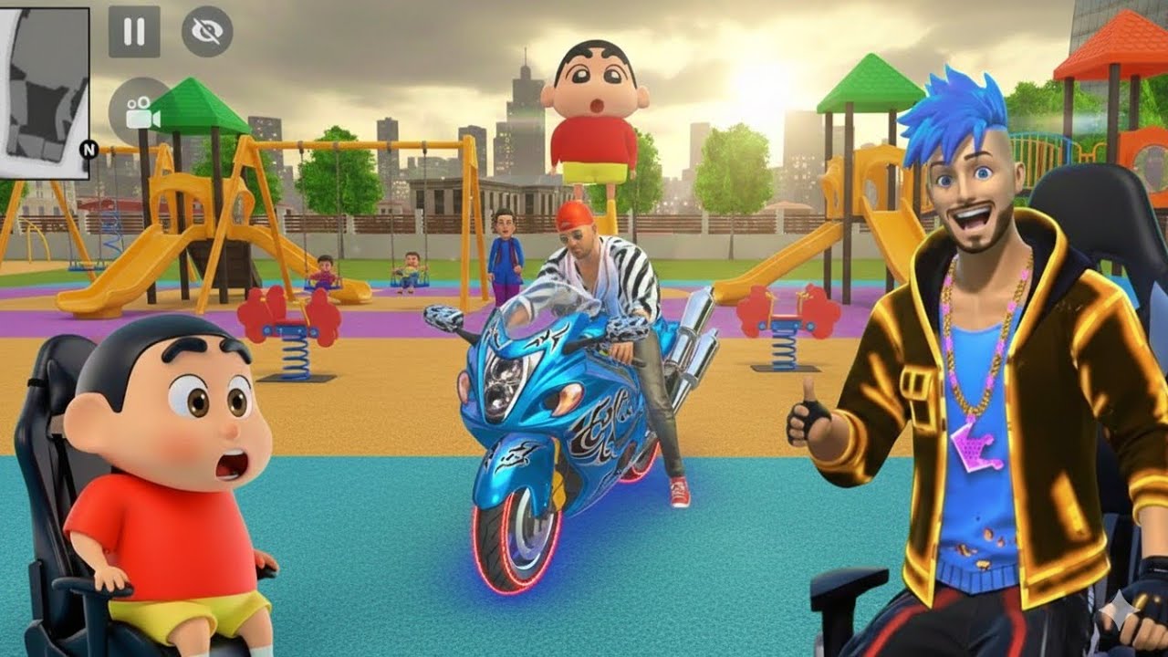 Jack Purchase New Car Thar 🚗💥 Franklin And Shinchan 💥 Indian Theft Auto Simulator
