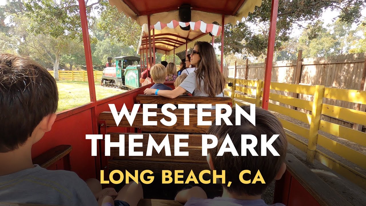 El Dorado Frontier Western-Themed Amusement Park with Kids in Long Beach - Train Ride & Carousel