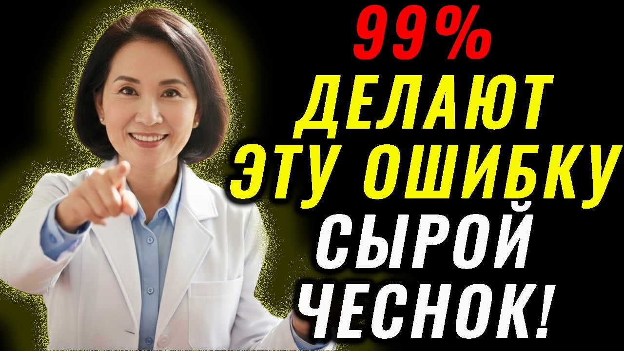 Ешь Чеснок Правильно! Ошибка, Которую Совершают Почти Все — Вот Что Происходит | Здоровье 60+