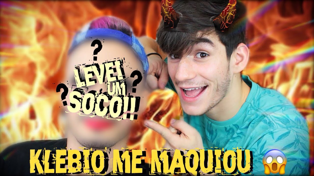 KLÉBIO DAMAS ME MAQUIOU E DEU RUIM! :O| Victor Nogueira