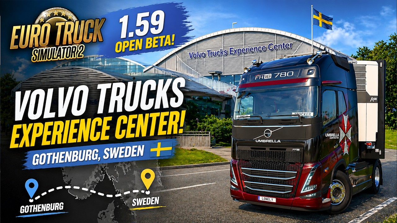 Volvo Trucks Experience Center Full Tour | ETS2 1.59 Open Beta