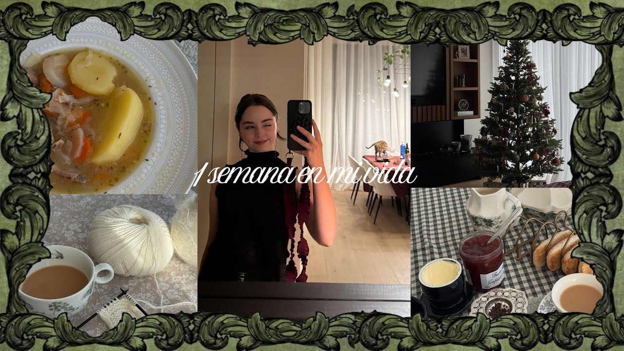Una semana conmigo | nieve en noviembre, d&iacute;as con mi madre y decorando la casita de Navidad