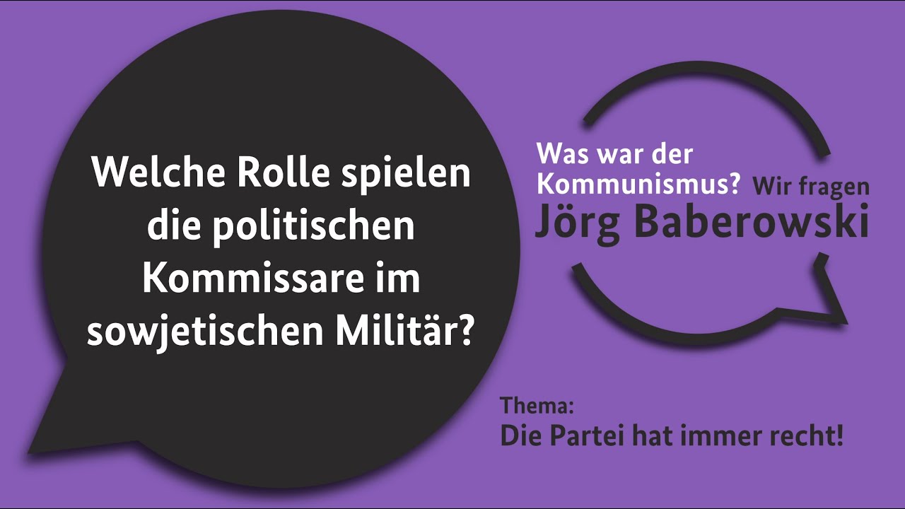 Welche Rolle spielen die politischen Kommissare im sowjetischen Militär?