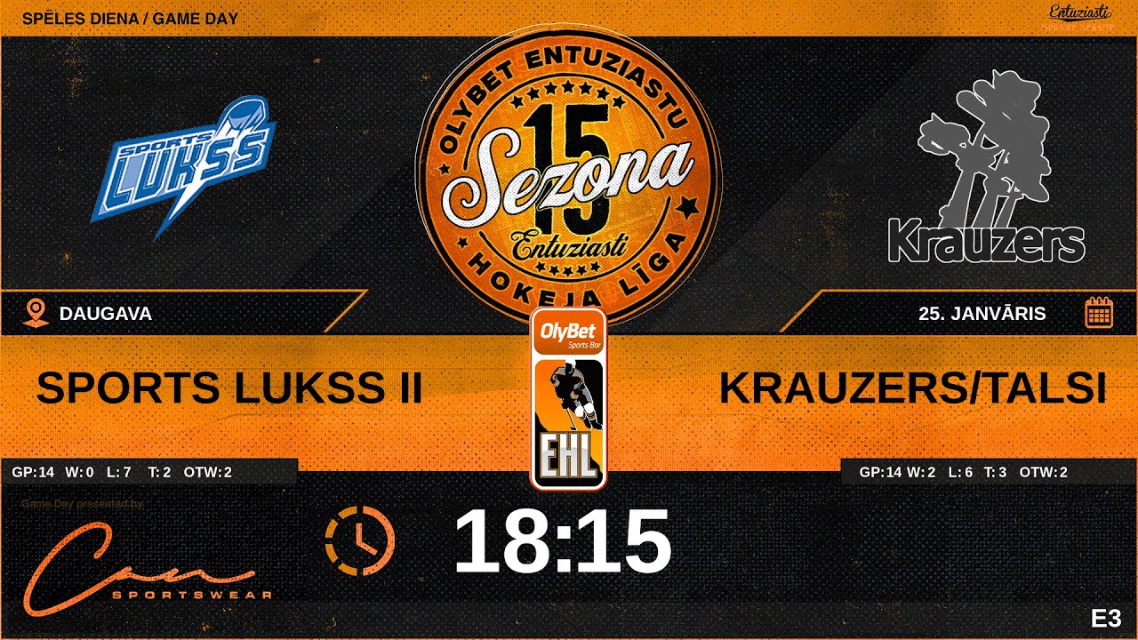 2026 01 25 | SPORTS LUKSS 2 (SP2) - KRAUZERS/TALSI (KRZ) | E3