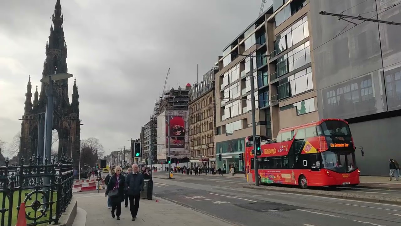 Princes Street #Edinburgh #Scotland 26 Feb 2026 