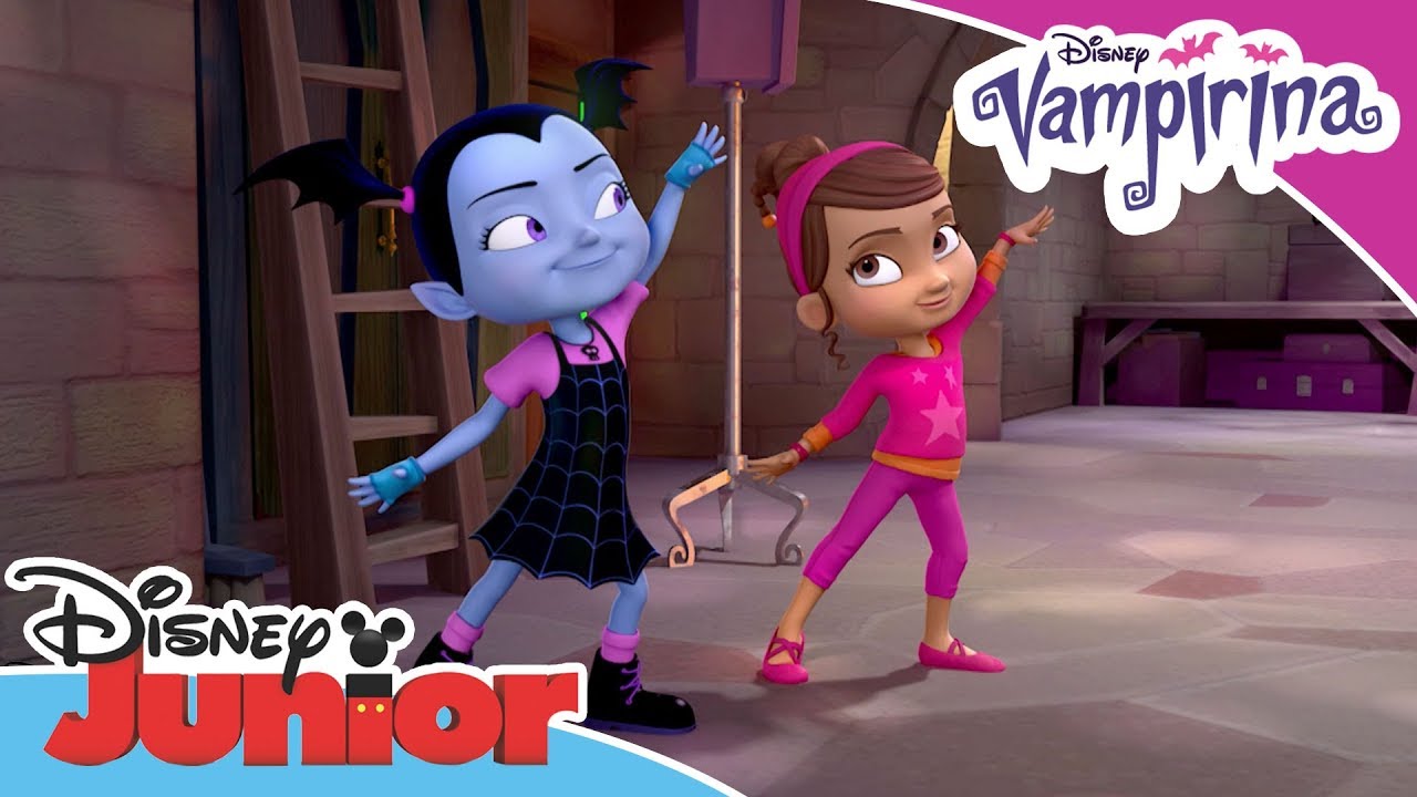 Vampirina | Poppy and Vampirina Dance Together | Disney Junior Arabia