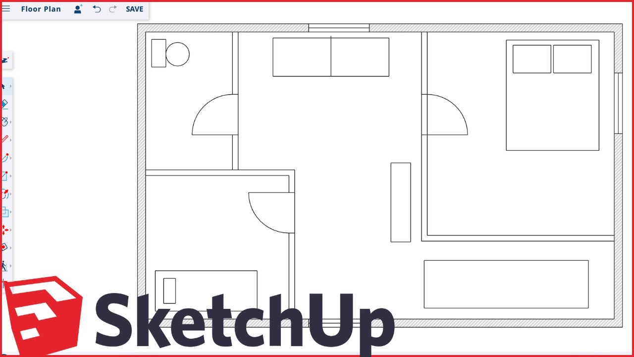Как бесплатно создавать планы этажей в SketchUp