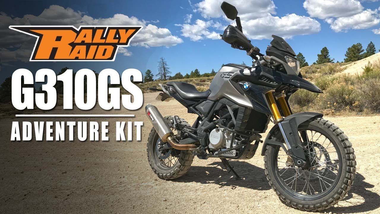 Rally Raid G310GS: крупный план нового комплекта Adventure