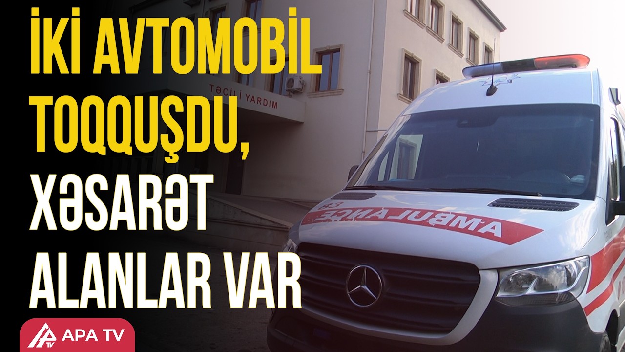 Gəncədə ağır qəza: 7 nəfər xəsarət alıb | APA TV