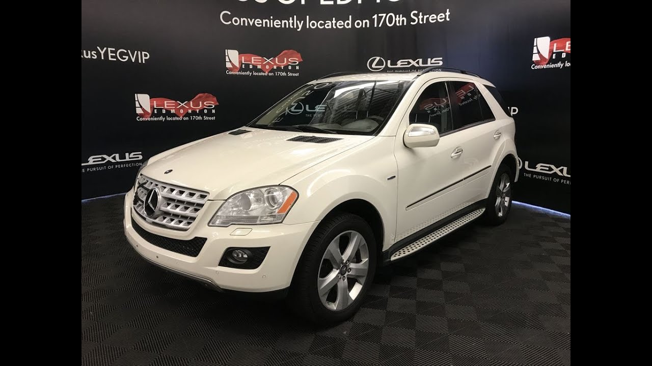 2010 Mercedes-Benz M-Class ML 350 BlueTEC White Review Edmonton Alberta - Lexus of Edmonton