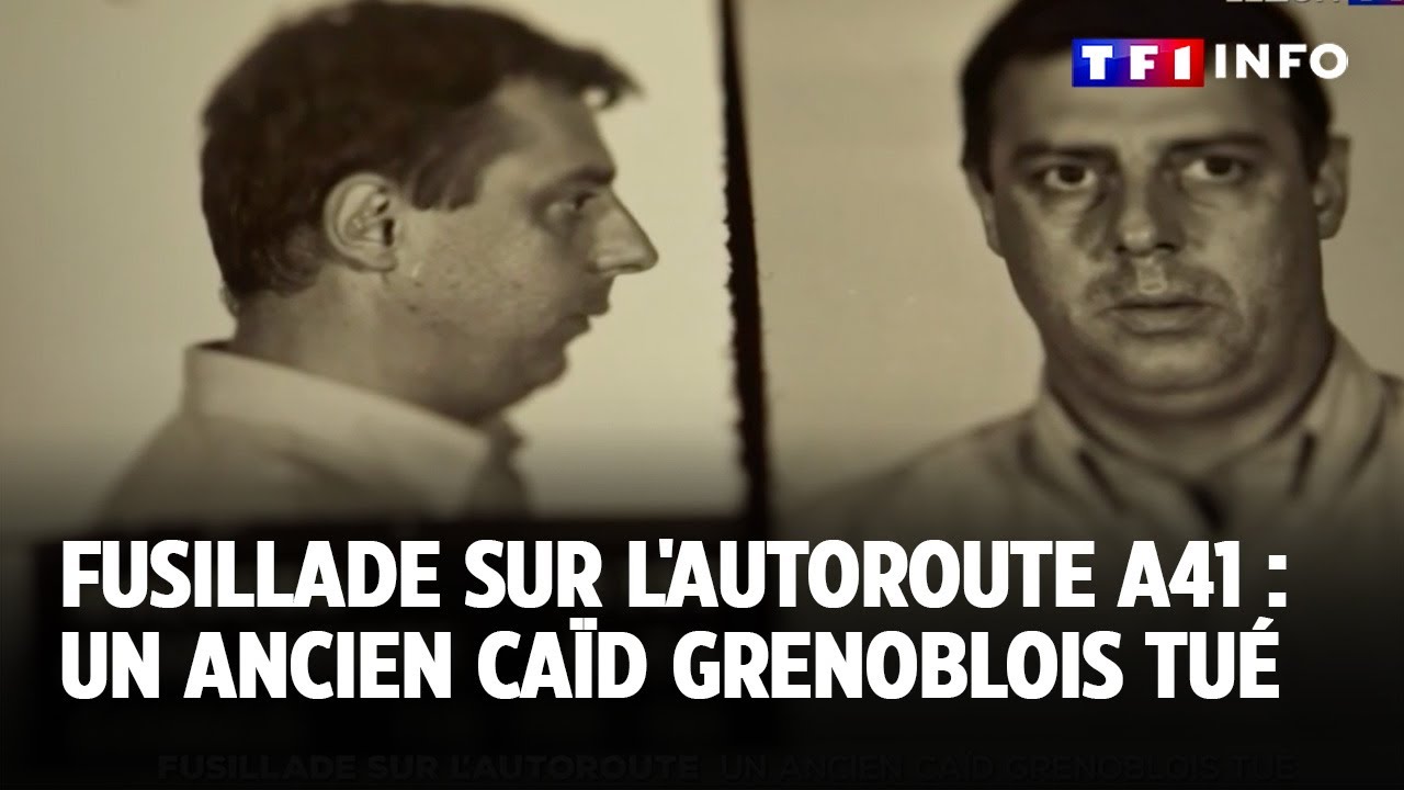 Fusillade sur l'autoroute A41 : un ancien caïd de la pègre grenobloise tué｜TF1 INFO