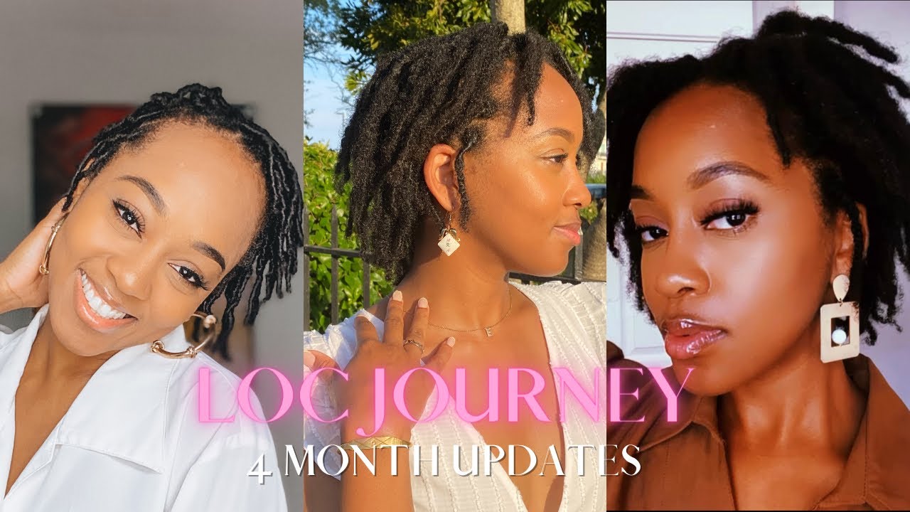 4 Month Loc Journey Visual 2021 | Finger Coils + Tips On Maintaining Your Own Locs