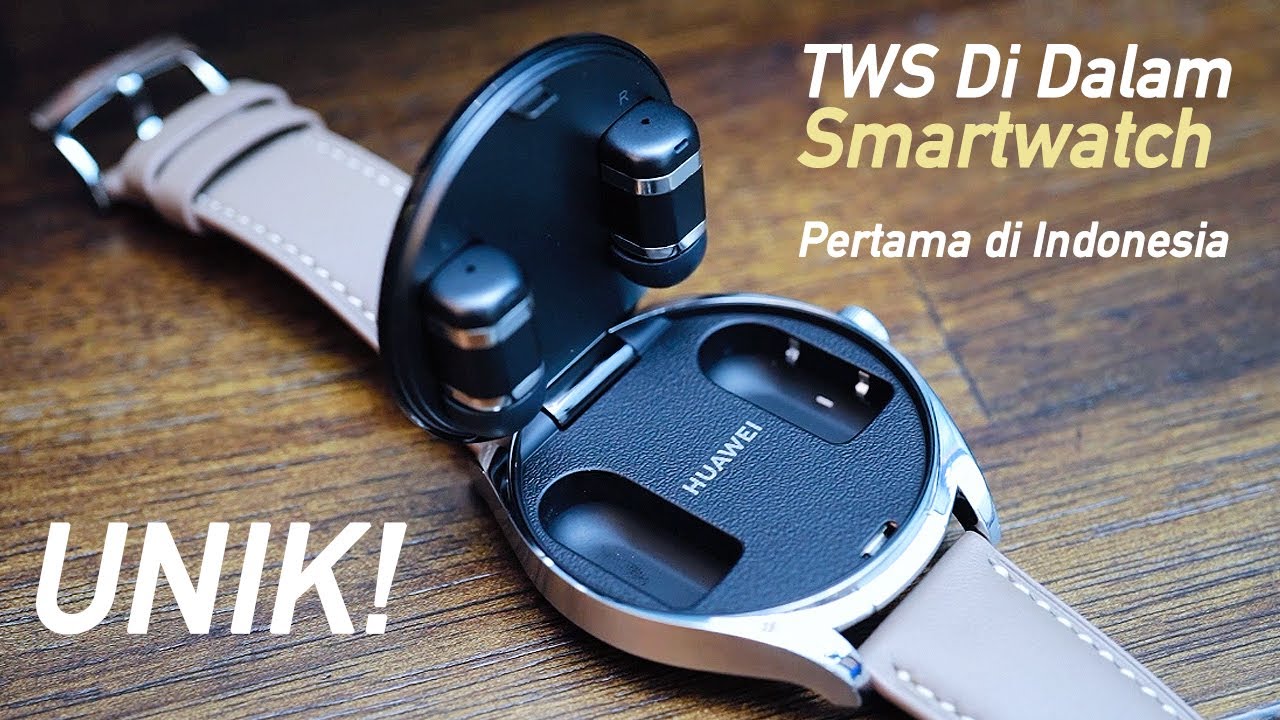 Produk 2-in-1 pertama di Indonesia, Smartwatch & Buds Jadi Satu⁉️ HUAWEI WATCH Buds Review