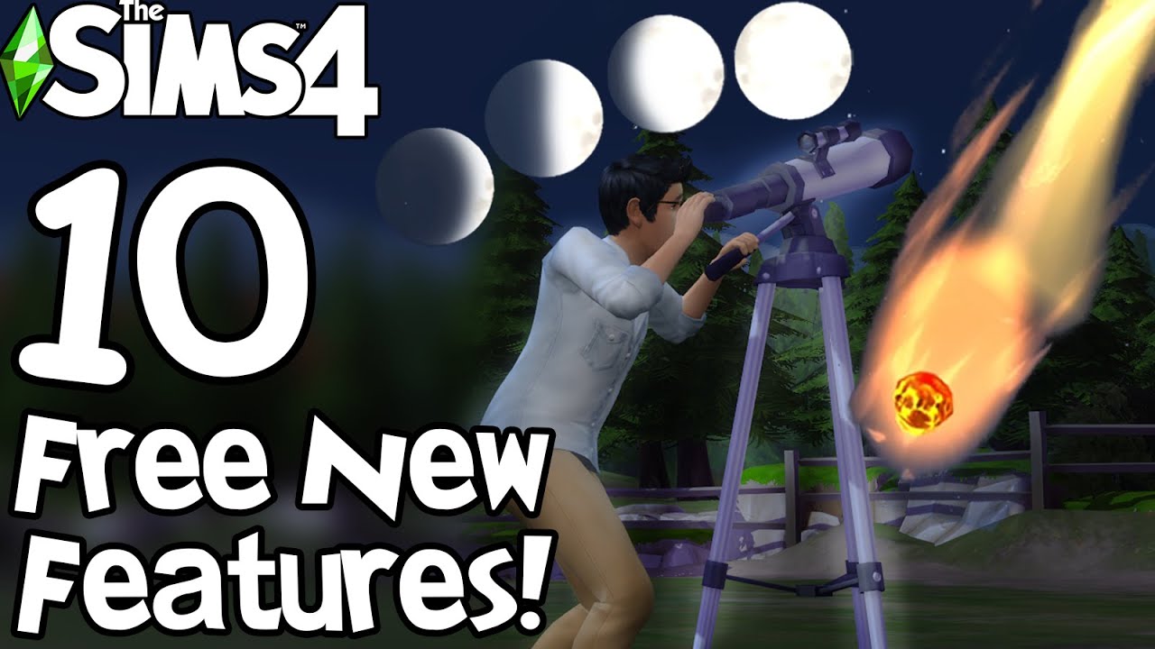 The Sims 4: ЛУННЫЙ ЦИКЛ, ТЕЛЕСКОП, НОВАЯ СМЕРТЬ И МНОГОЕ ДРУГОЕ! (Обновление за июнь 2022 г.)