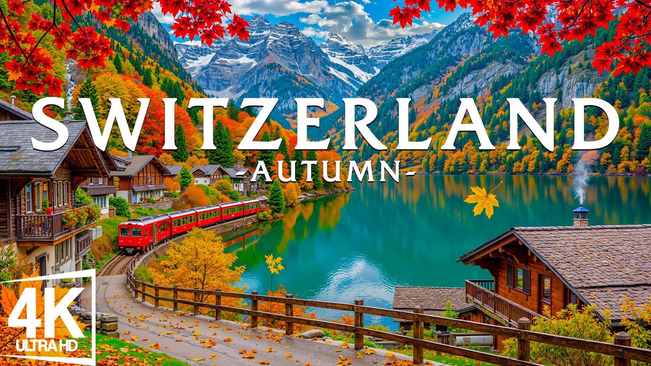 Wonders of Autumn Switzerland 🍁 From Zermatt to Lauterbrunnen Valley & Lake Geneva Autumn Vibes