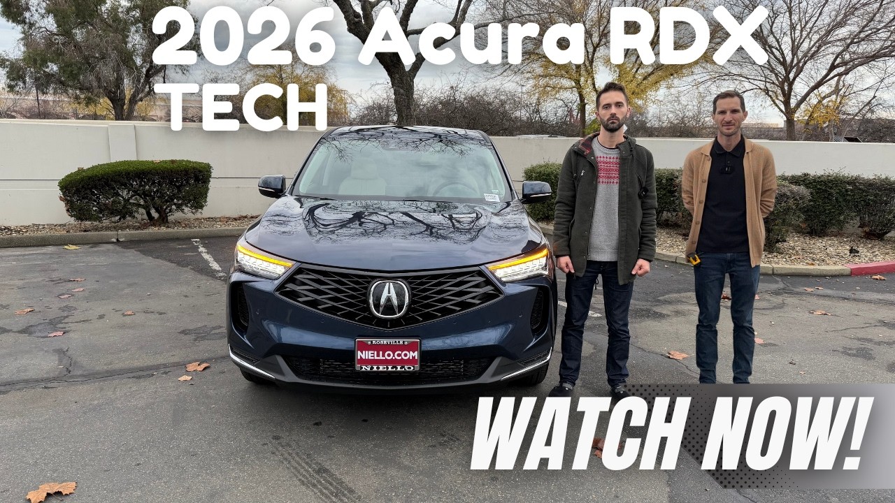 Acura RDX Tech SH-AWD 2026 года. Что нового в 2026 году?