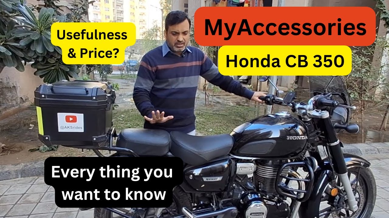 My Accessories in CB350 || Usefulness and Price || क्या आपको लगवाना चाहिए?