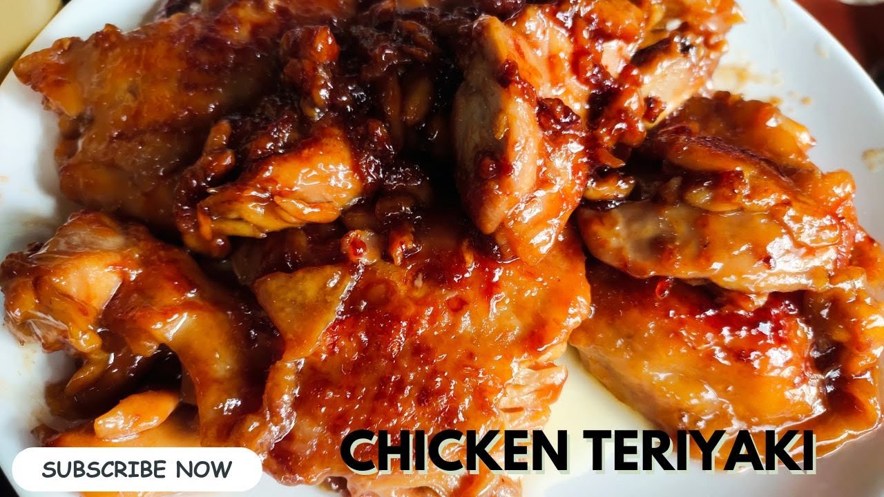 Chicken Teriyaki | Easy cooking | Home cooking with joyce alvior