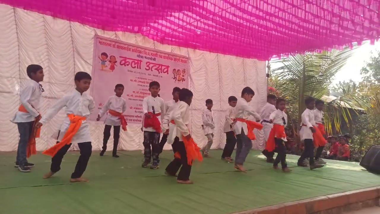 माय भवानी 4 था -- जि प मराठी उच्च प्राथमिक आदर्श शाळा धोत्रा भनगोजी पं स चिखली  जि प बुलडाणा