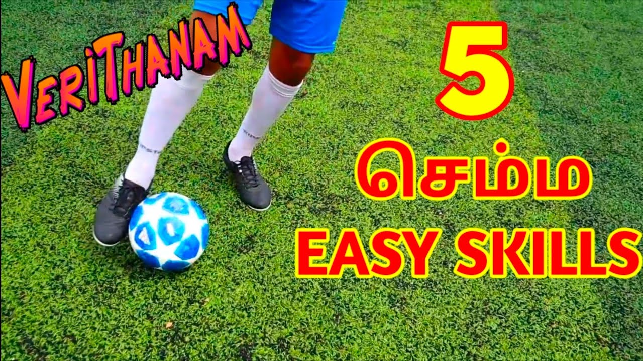 5 Verithanam Football Skills !! Easy to learn ! // vanakkam soccer // Bigil