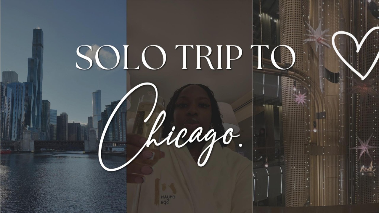 First solo trip to Chicago | Exploring the city