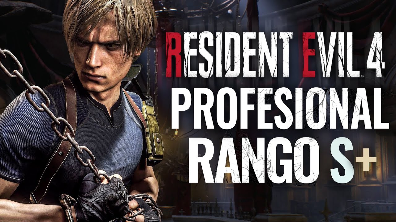 RESIDENT EVIL 4 REMAKE 2023 - RANGO S+ PROFESIONAL (SIN ARMAS EXTRA)