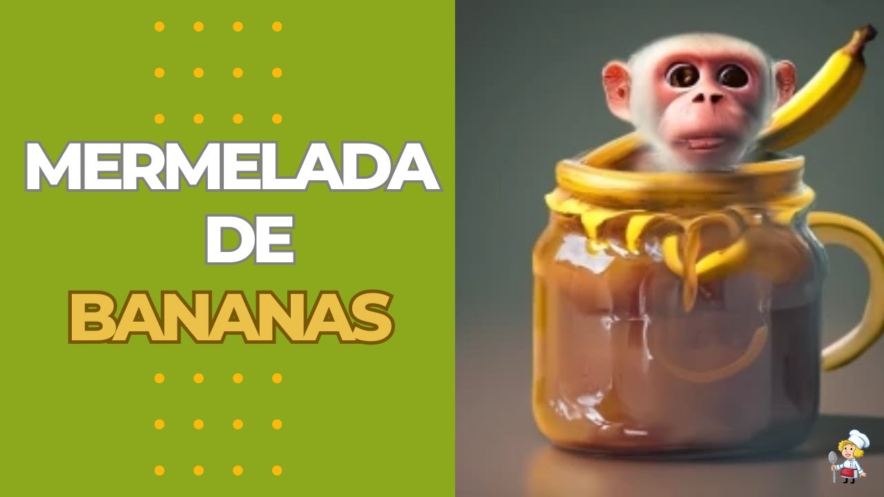 MERMELADA DE BANANA 🍌  MERMELADA DE PLÁTANO