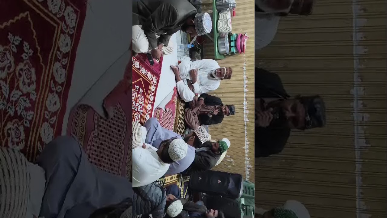 آستانہ عالیہ ڈیرہ غازی روڈ پر:- *شب برات کے سلسلے میں محفل پاک*: