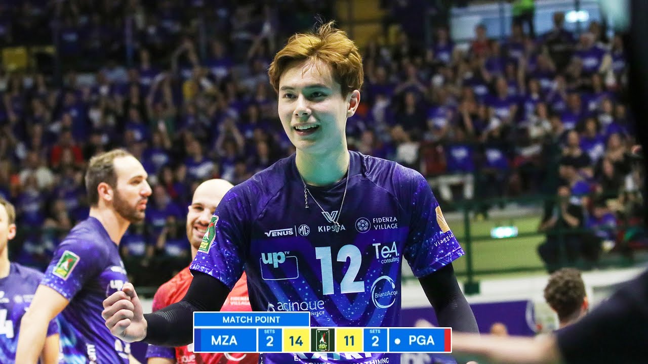 Ran Takahashi DESTROYED Perugia in Italian Volleyball League Finals !!!