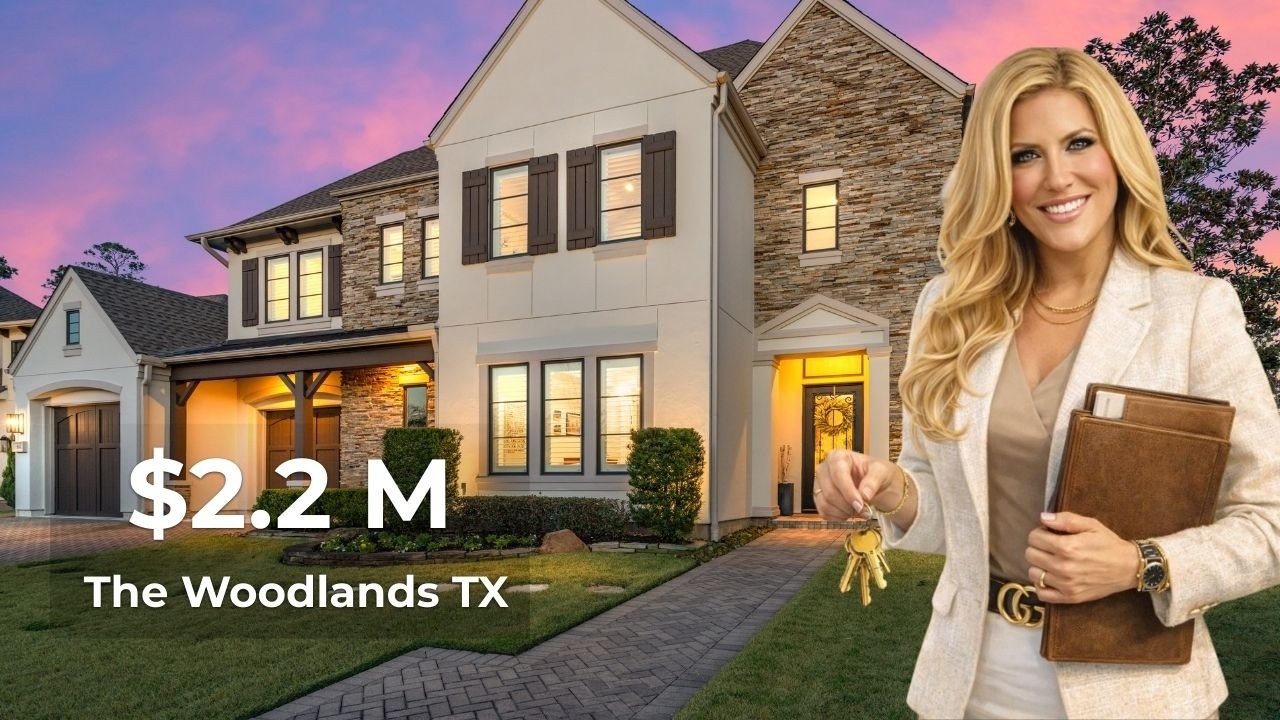 Inside a $2,199,000 Luxury Home in The Woodlands, TX | Parkgate Reserve