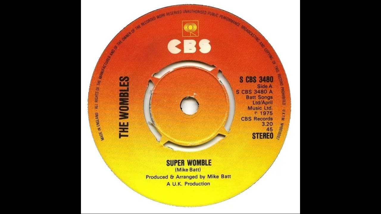 UK New Entry 1975 (186) The Wombles - Super Womble