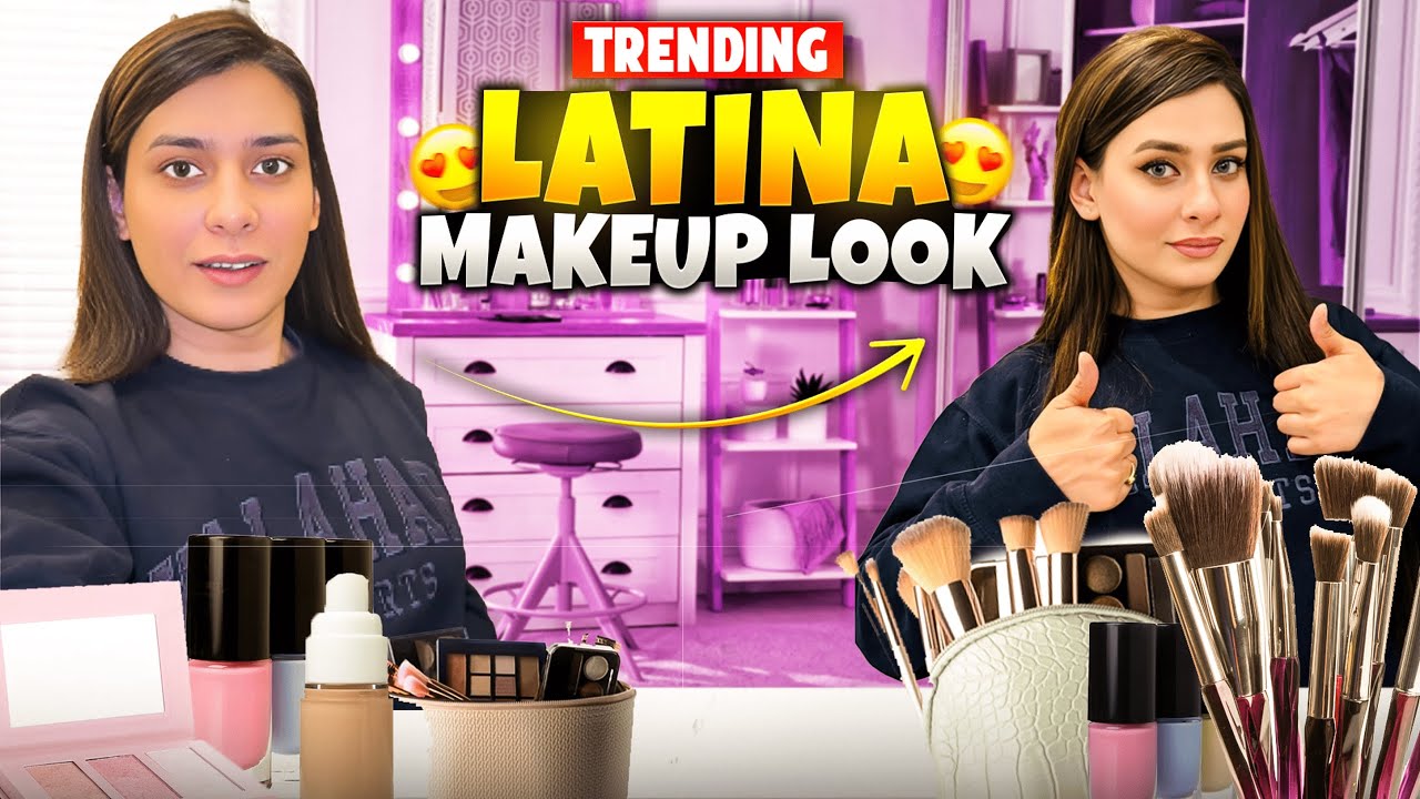 Viral Latina Makeup Look Tutorial By Maya Khan😍❤️