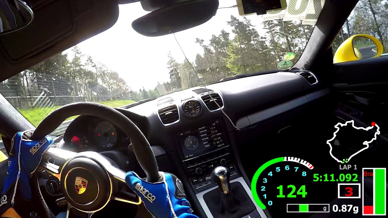 Cayman GT4 | Nordschleife Full lap | 8:04