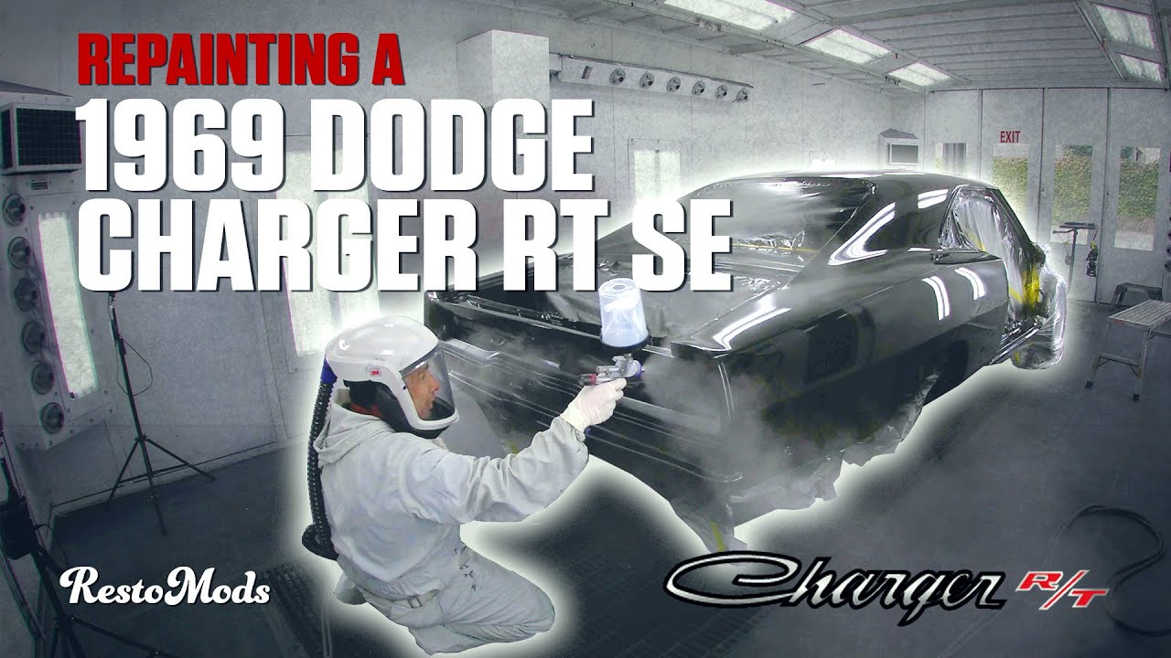 Repainting a 1969 Dodge Charger R/T SE - RestoMods Sweepstakes #13
