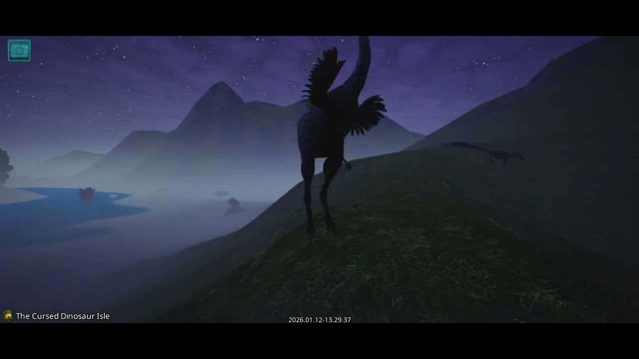  Vida de ornitomimus Sobrevivendo do 0 a 100% com ele (the cursed isale)
