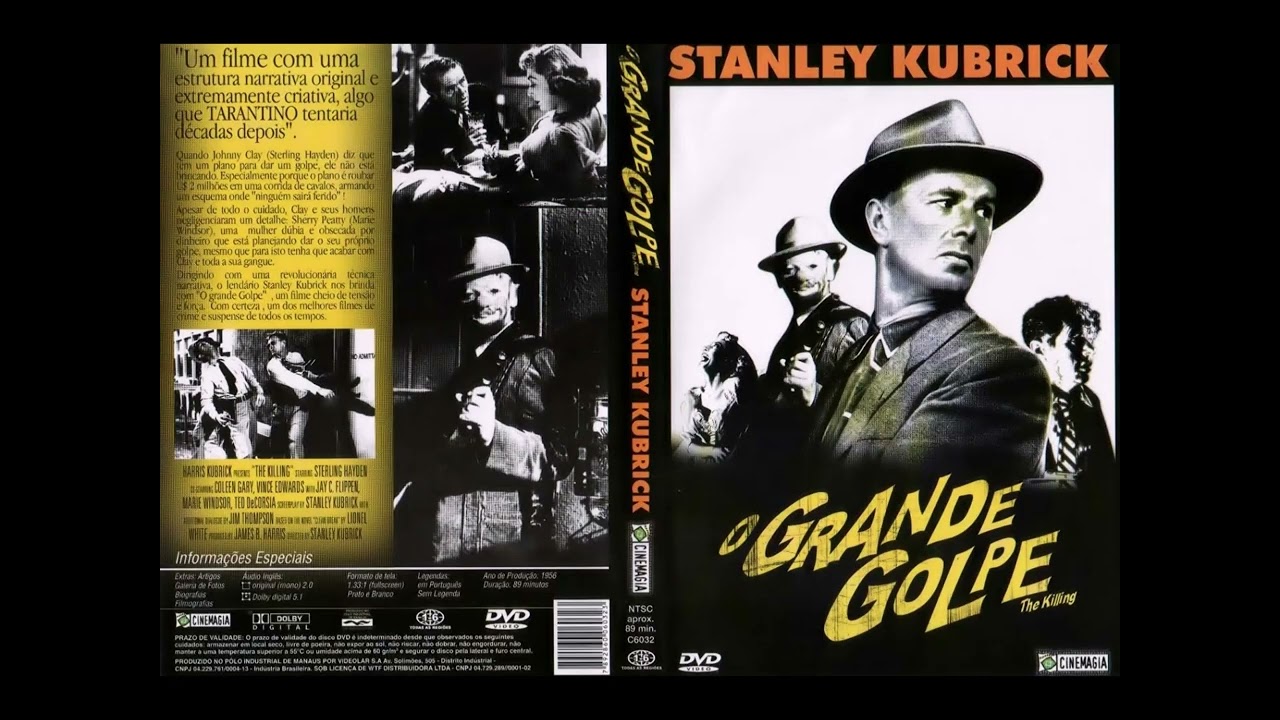 SAGA GRANDES DIRETORES DO CINEMA #01 - STANLEY KUBRICK - O GRANDE GOLPE (1956)