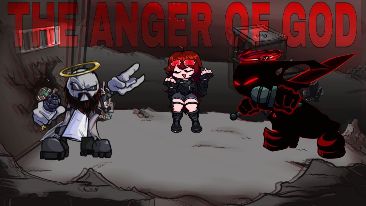 FNF - The anger of god Jebus vs Auditor cover