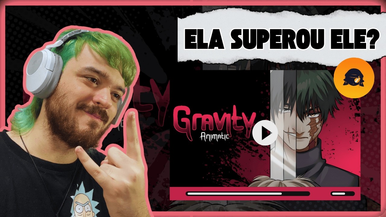 ANIMAÇÃO MARAVILHOSA DE JUJUTSU!! Gravity || JJK x Hazbin Hotel Animatic - MAXIMUS REACT!!