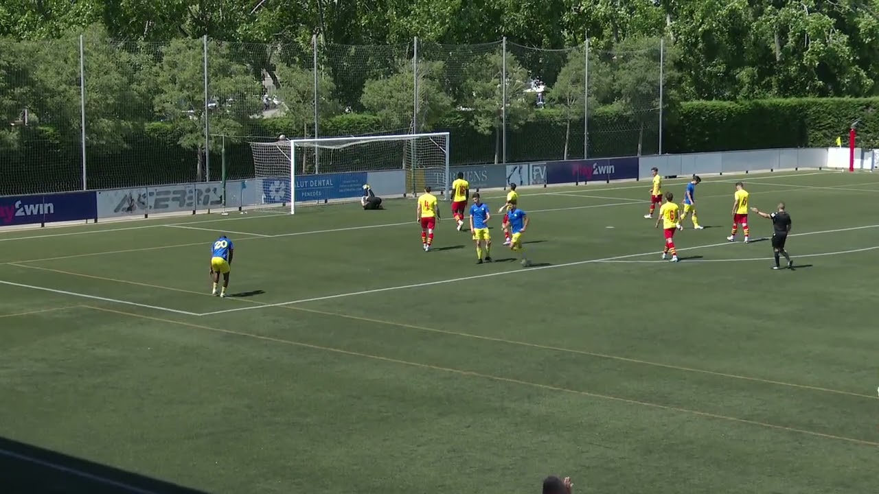 Resum CF Vilafranca 0 - 2 CF Atètic Sant Just (Jornada 31, Lliga Elit)