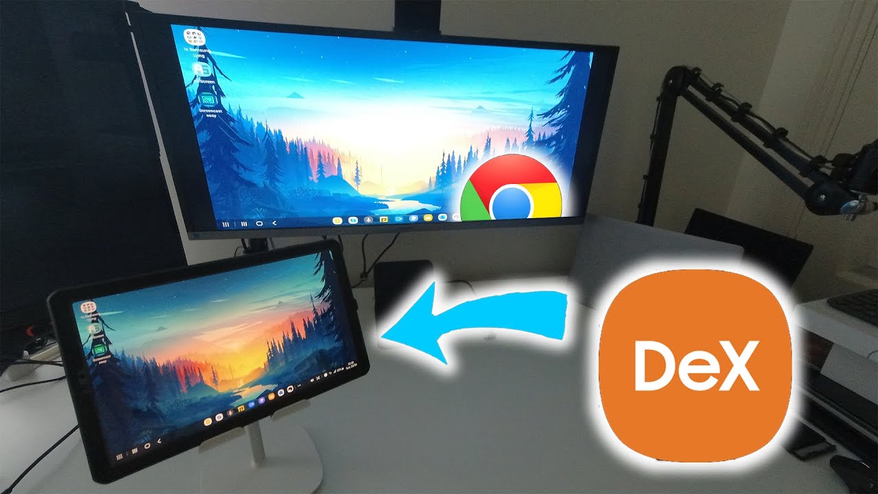 Casting Samsung DeX to another screen