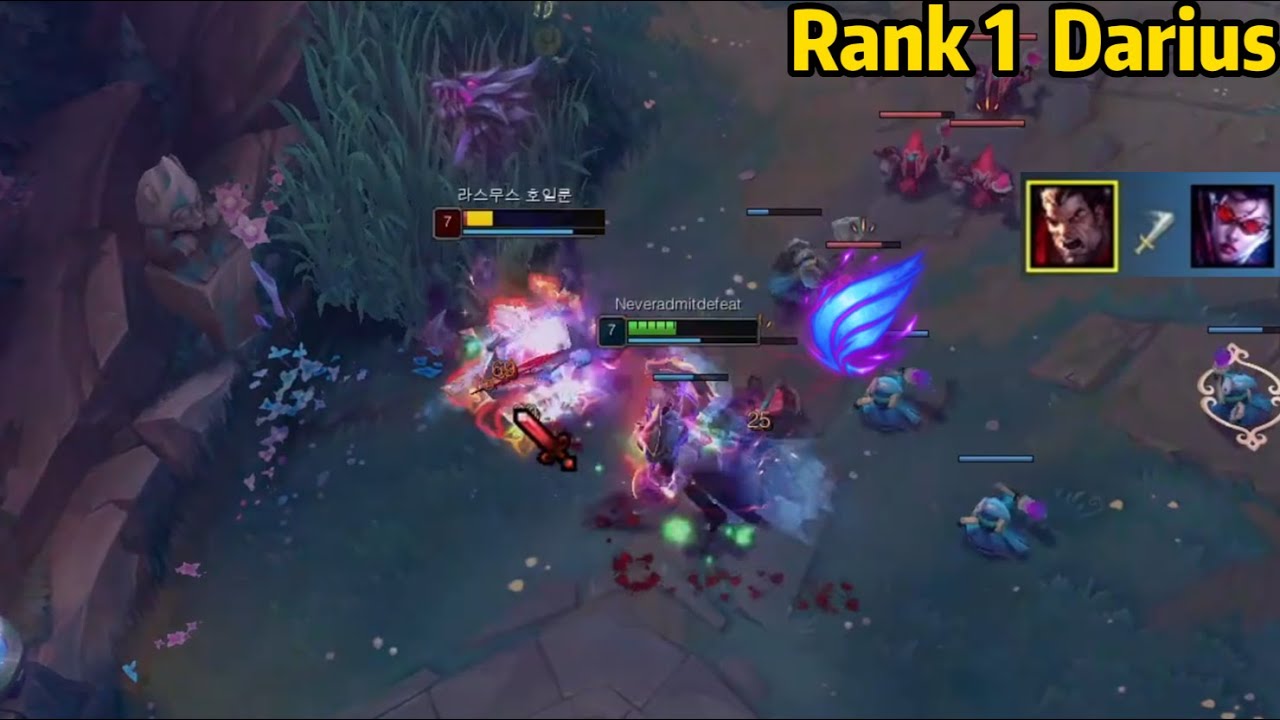 Rank 1 Darius: How to SOLO KILL Vayne Top with Darius!