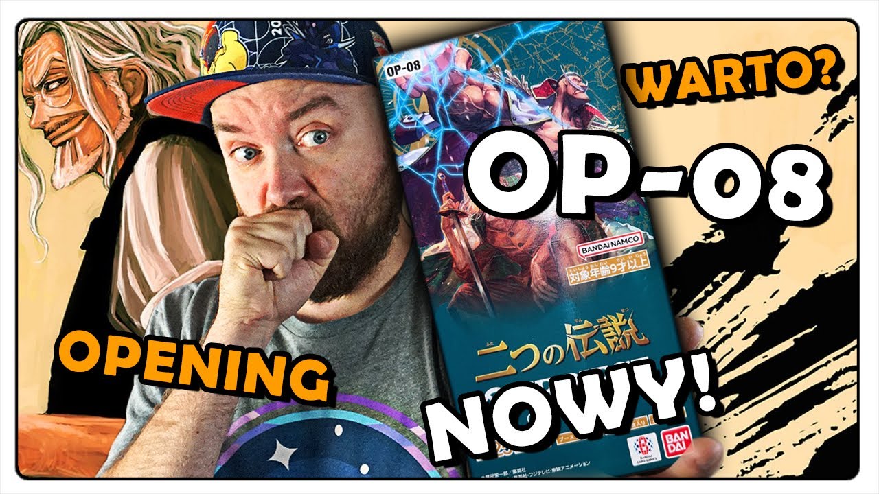 KLASYCZNA MANGA KT&Oacute;RĄ CHCĘ MIEĆ! ONE PIECE OP-08 TWO LEGENDS BOOSTER BOX