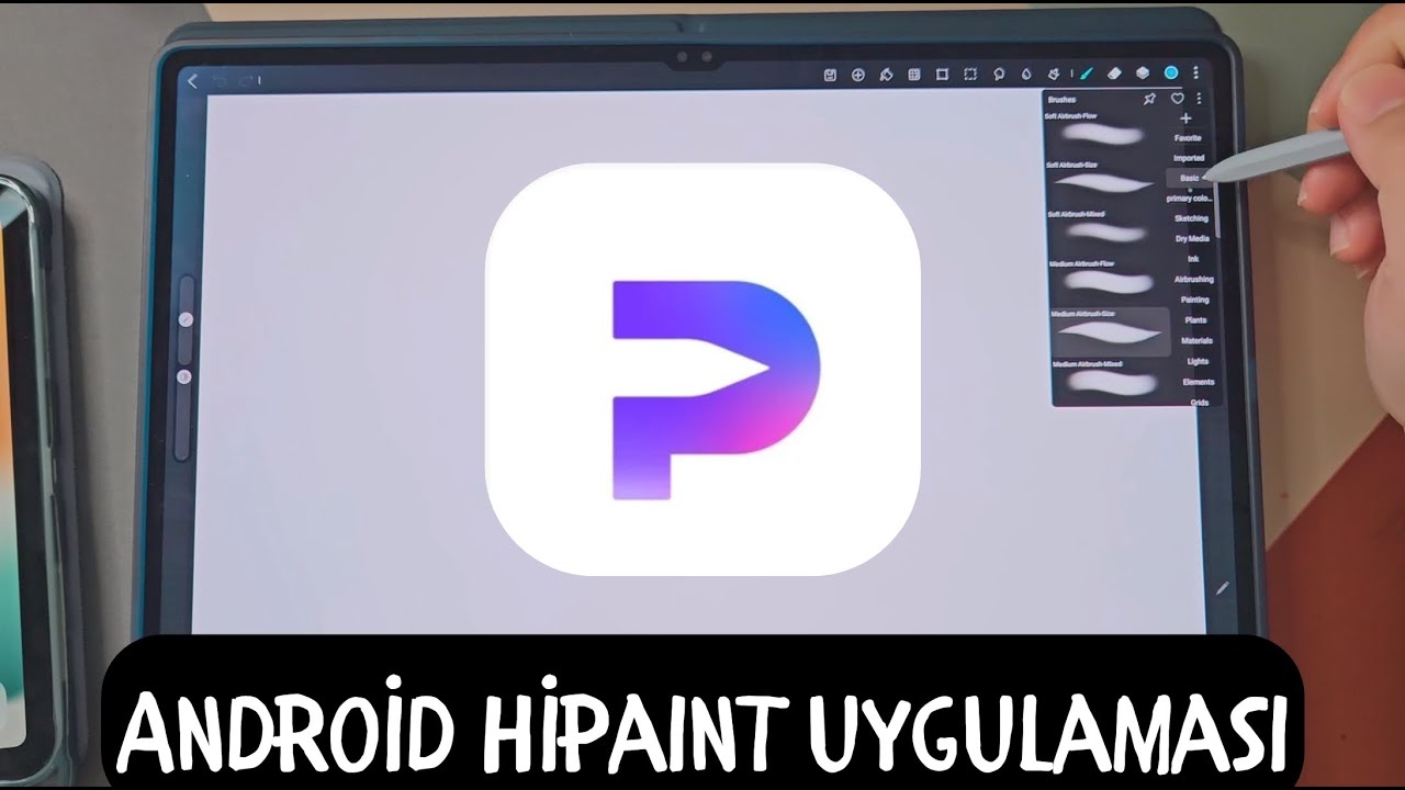 Android Procrate Benzeri Çizim Uygulaması | HiPaint İncelemesi
